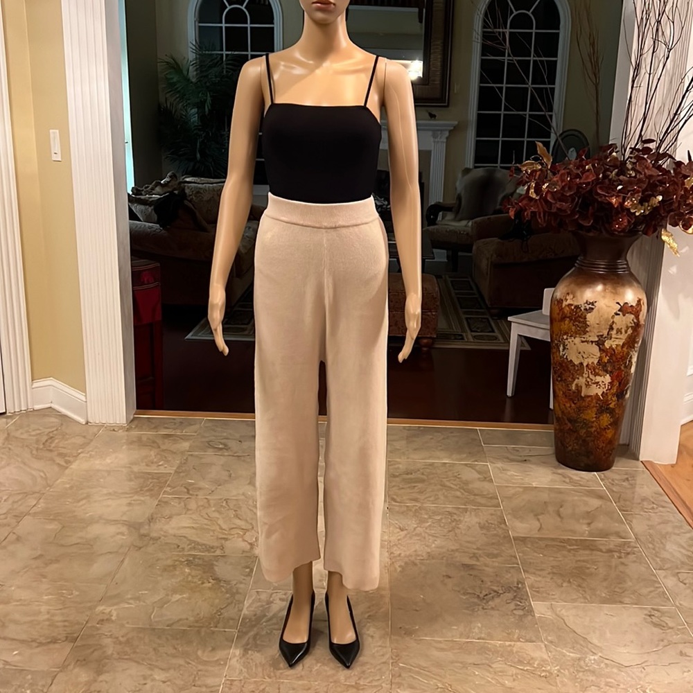 SNDYS Lounge Knit Sweater Pants. S
